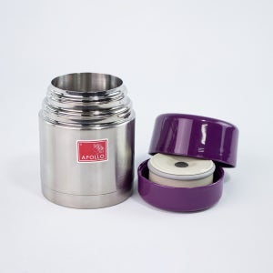 국산 아폴로 스텐 미니죽통 보온국통 죽통 485ml, 1개