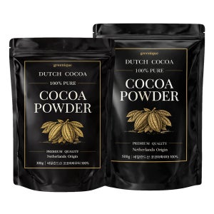 네덜란드 무가당 100% 더치 코코아 파우더 카카오버터 20-22%
