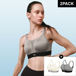 [컴포트랩 / 2PACK] 울트라서포트 제로무브 쿨러닝 스포츠브라