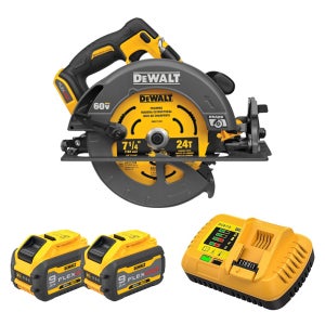 디월트 60V 충전 원형톱 세트 DCS578X2