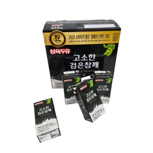 삼육 검은참깨두유 블랙보리두유 32개