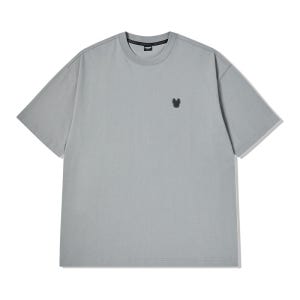 기획) 공용) 빗살라독 와펜 반팔 티셔츠