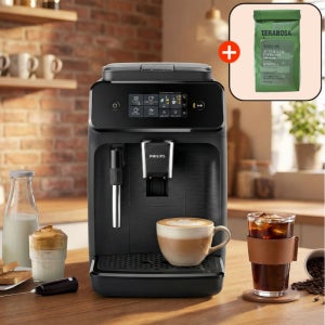 [국내정품] 필립스 EP1220/19 라떼클래식 전자동 커피머신 에스프레소머신 커피메이커 원두 가정용 회사용 사무실용 한글설명서 포함 (2년 보증) + 테레로사원두증정