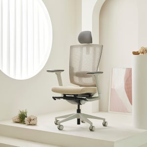 듀오백 브라보 BR-200CW 메쉬의자 허리가 편한 사무용 홈오피스 컴퓨터 의자