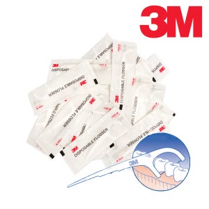 3M 일회용치실 벌크형 대용량 치과용 Y스틱형 개별포장 500개입, 1개