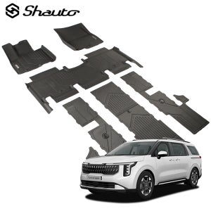 샤오토 카니발KA4(더뉴 호환) TPE 카매트 + 퀵드라이 보조라이너 아웃도어 호환 X