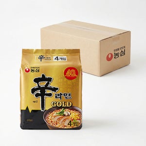 농심 신라면골드 멀티팩 125g 4개입 8팩