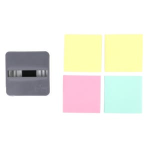 엣지 팝업 디스펜서 세트 76x76mm 점착 메모지 4팩 ED330