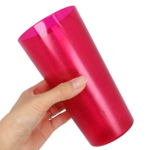 카페 아이스 음료 컵 대형 에이드 스무디 잔 레드 570ml