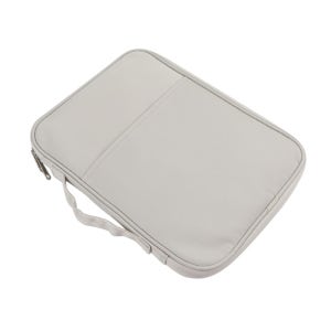 랩탑 가방 옥스포드 원단 31cm 11in 아이보리 멀티 포켓 태블릿 케이스 수납 커버