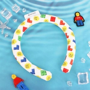 옥스포드 블럭 넥쿨러 여름 아동 스카프CS