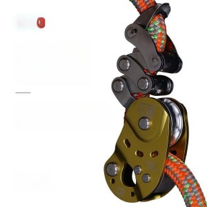 클라이밍 하네스 등반 암벽등반 가슴 등산장비 트리 5.8m 로프 잡결기 12mm (신형) 판매