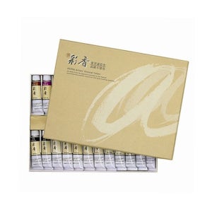 알파색채 채향 동양화물감24색세트 15ml