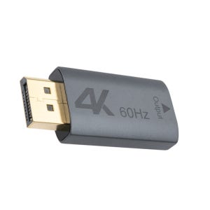 DP to HDMI젠더 4K 60Hz 듀얼모니터연결 TV 디스플레이포트 출력 ABD004