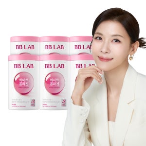 뉴트리원 비비랩 화이트 콜라겐 저분자 어류 초 어린 화잘먹 피쉬 펩타이드 30포, 6개