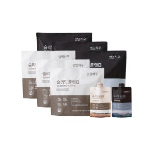 일일하우 슬리밍 플랜B 식사대용 단백질 쉐이크 다이어트 식물성 파우치 귀리, 45g, 21개