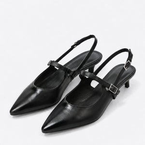 밴딩 메리제인 슬링백 (6cm) (HPWWVGS402 RE) HPWWVGF708