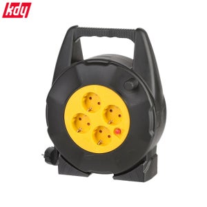 케이디와이 전선릴 KRL-420 캠핑 낚시 멀티탭 케이블릴 4구 20M