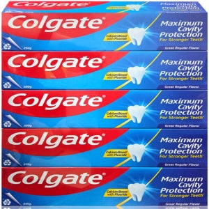 콜게이트 치약 250g 5개 1450불소 잇몸 구취제거 레귤러 코스트코