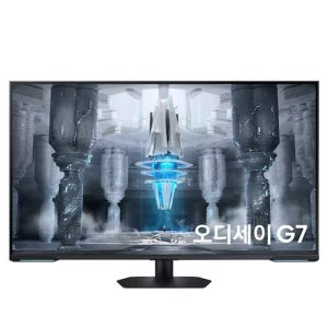 삼성전자 오디세이 G7 LS43CG700 4K UHD 144Hz QD-VA 게이밍 모니터