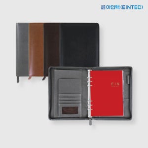 아인텍 핸드메이드 가죽 2026다이어리 지퍼형