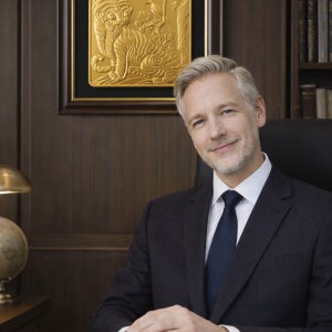 호작도 민화 그림 행운 풍수 액땜 호랑이와 까치 거실 인테리어 황금골드 소품