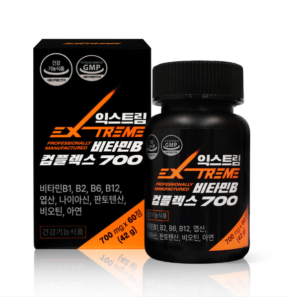 비타민B 컴플렉스 700mg 60정, 1개