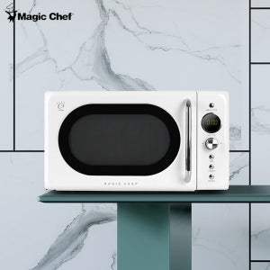 매직쉐프 무회전 전자레인지 플랫 레트로 전자렌지 20리터