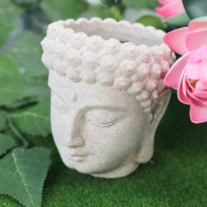 불상 화분 부처님 지혜의 그릇 펜꽂이 액막이 행운 불교굿즈 불교박람회