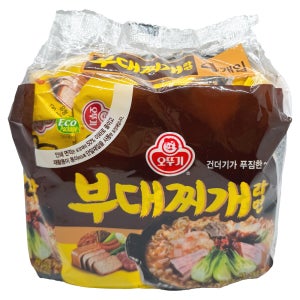 오뚜기 부대찌개라면 봉지라면 130g 4개입 8팩 멀티팩