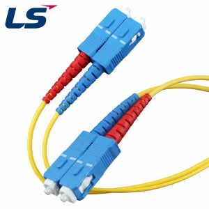 LS전선 SC-SC 싱글모드 광점퍼코드 3m SFP 미니지빅 모듈용 광패치코드 통신선