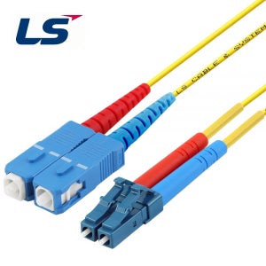 LS전선 LC SC OS2 싱글모드 광점퍼코드 3M 실내외 광케이블 광패치코드 통신선