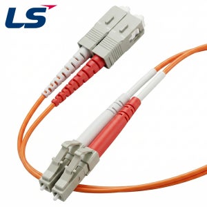 LS전선 LC-SC 멀티모드 광점퍼코드 3m SFP 미니지빅 모듈용 광패치코드 통신선