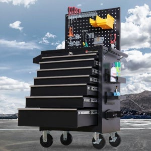 이동식 공구함 서랍형 툴박스 철제 수납함 정리함 작업대 카트 캐비닛 정비소 카센터 도구함