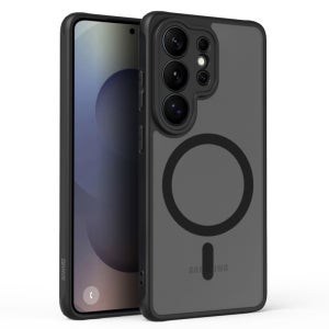 나하로 맥세이프 케이스 아머 하이브리드 블랙, 갤럭시S26 울트라