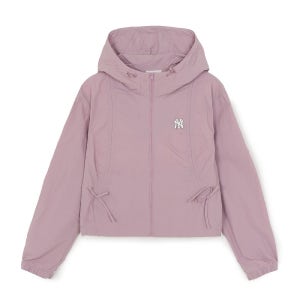 [MLB] 여성 고프코어 유광 셔링 바람막이 NY (L.Lavender) 3FWJB0363