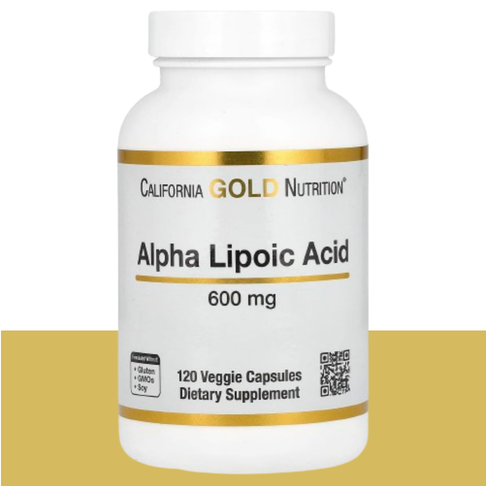 CGN 알파리포산 알리포산 <b>Alpha Lipoic Acid</b> 600mg 베지캡슐 120정