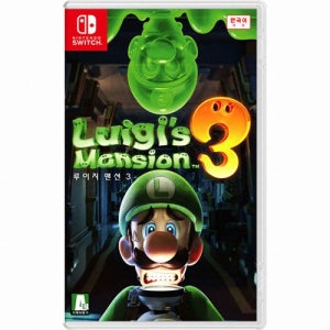 닌텐도 스위치 루이지 맨션 3 액션 어드벤처 게임 칩 한글판
