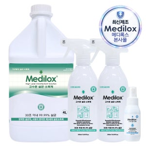 메디록스 주방 기구등의 살균소독제 4L+500ml 2개