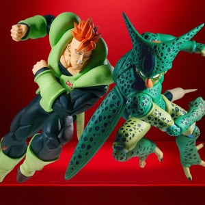 [7월출시 2종세트] 반프레스토 드래곤볼Z 매치 메이커스 인조인간 16호 셀 피규어