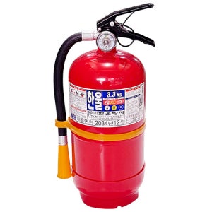 완성 ABC 분말소화기 3.3kg (국산)
