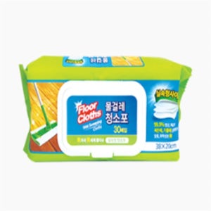 국산 실속형 물걸레 청소포 대형 30매 청소용 밀대패드 학교 사무실