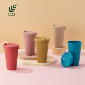 국산 리유저블 친환경 텀블러 500ml 기념품 제작