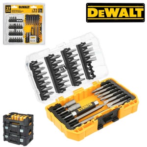 DEWALT 터프케이스 S (154x90x22) 임팩 드라이버비트 37종 포함 티스텍
