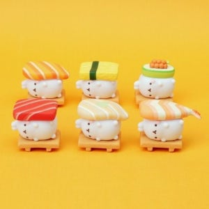 (6개입) 몰랑이네 초밥집 랜덤 피규어 6종 박스출고CS