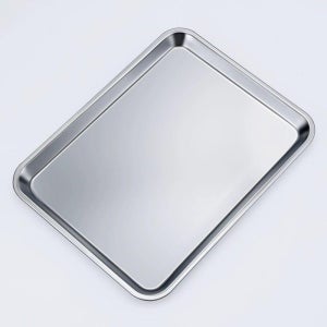 스텐 사각 쟁반 베이킹 업소용 트레이 특대형 튀김 직사각 특대 판매