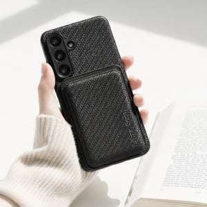 리브라 맥세이프케이스 핸드폰 카드 케이스 휴대폰 지갑 블랙, 갤럭시S26 플러스