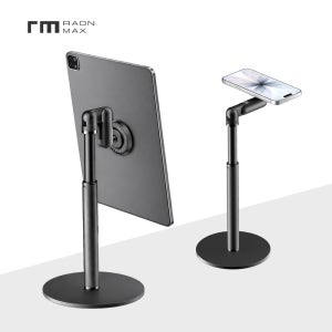 라온맥스 프리미엄 메탈 맥세이프 아이패드 태블릿 거치대 인강용 유튜브 항공샷 촬영 스탠드