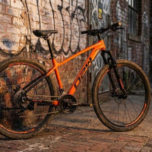 오투휠스 MN3 유압식 시마노 21단 73.66cm(29인치) 입문용 출퇴근 산악 MTB 자전거 43.2cm(17인치) 오렌지 반조립 택배배송