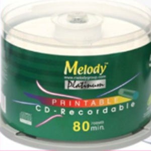 공CD 미디어 700MB 52X CD-R 디스크 50장